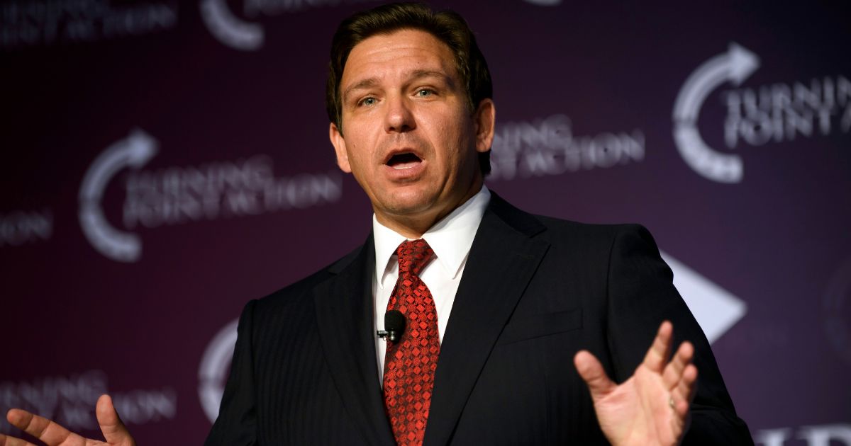 Florida Gov. Ron DeSantis, seen at an August event, said he has no plans to stop sending illegal immigrants to "sanctuary states."