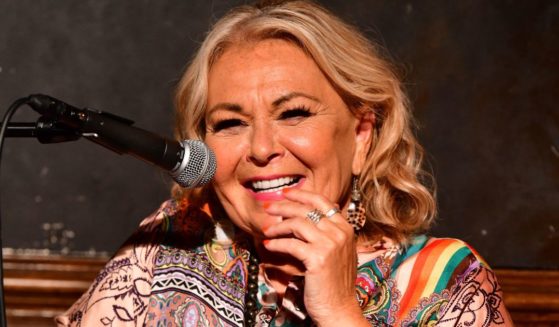 Comedian Roseanne Barr attends a live podcast at Stand Up NY in New York City on July 26, 2018.