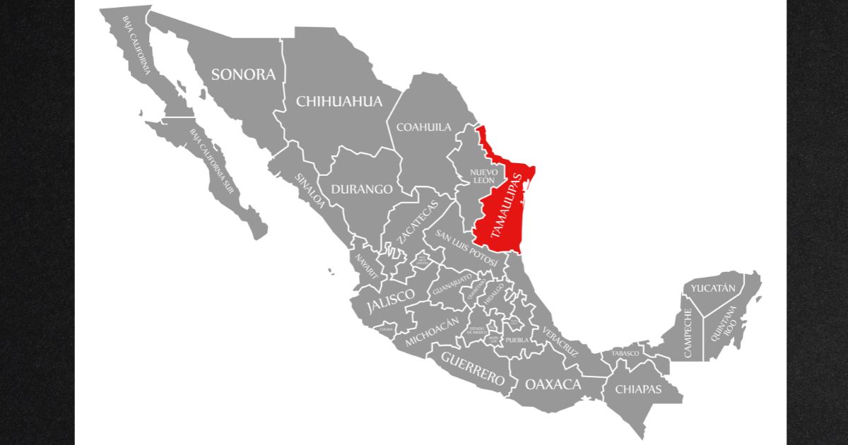 A map of Mexico shows Tamaulipas, where a bus reportedly collided with a gasoline tanker truck Saturday, killing at least nine.