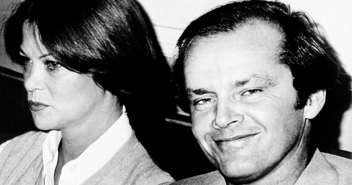 Jack Nicholson and Louise Fletcher appear at a news conference to promote the film "One Flew Over the Cuckoo's Nest" in Rome in 1976. Fletcher, who played the role of Nurse Ratched, died on Friday.