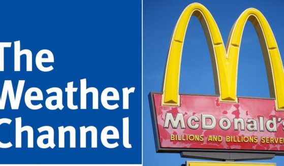 Byron Allen, chairman and CEO of Allen Media Group, has brought a lawsuit against McDonald's, right, for not advertising on the groups subsidiaries, in particular The Weather Channel, left.