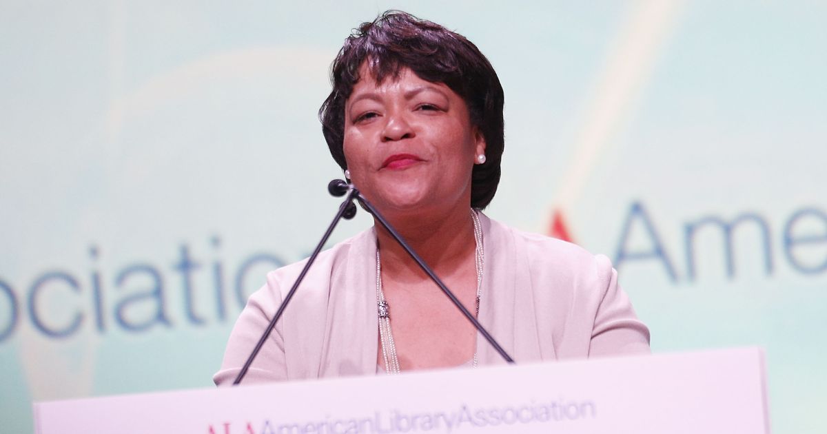 New Orleans Mayor LaToya Cantrell speaks during the 2018 American Library Association Annual Conference on June 22, 2018, in New Orleans.