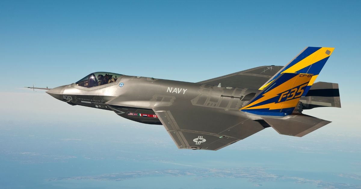 The above image is of an F-35.