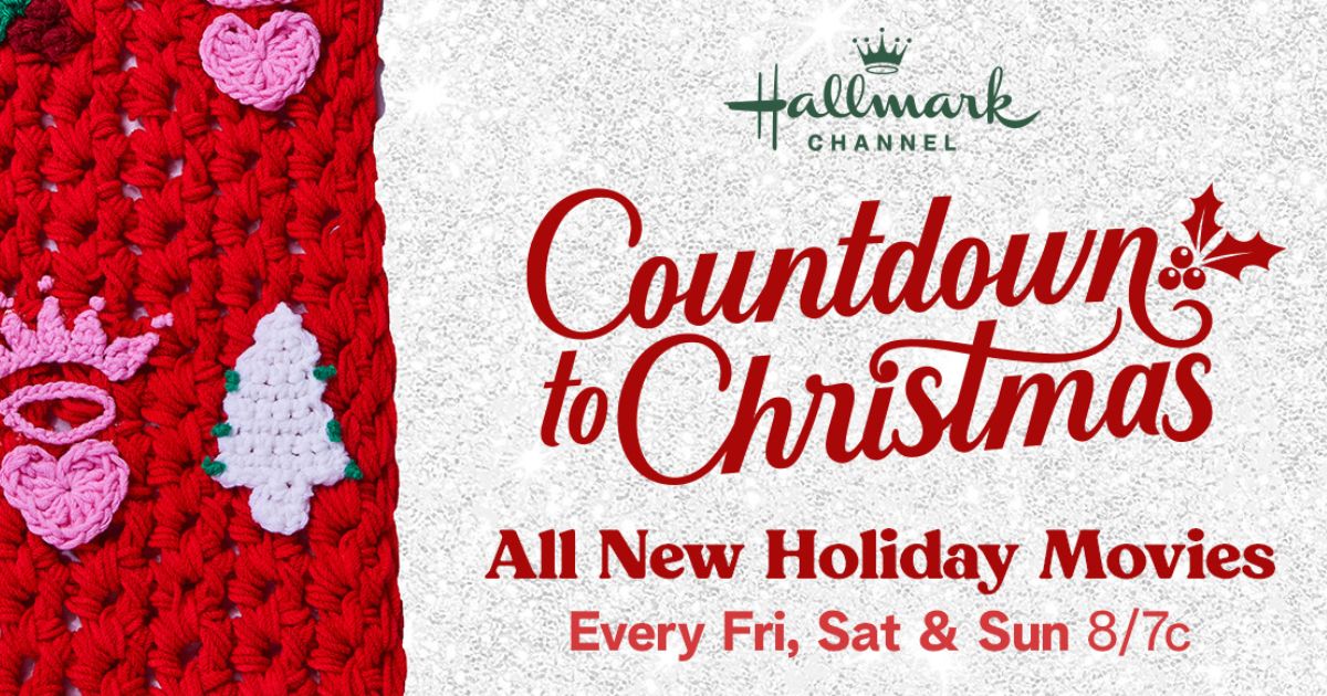The Hallmark channel has released its "Countdown to Christmas" schedule.