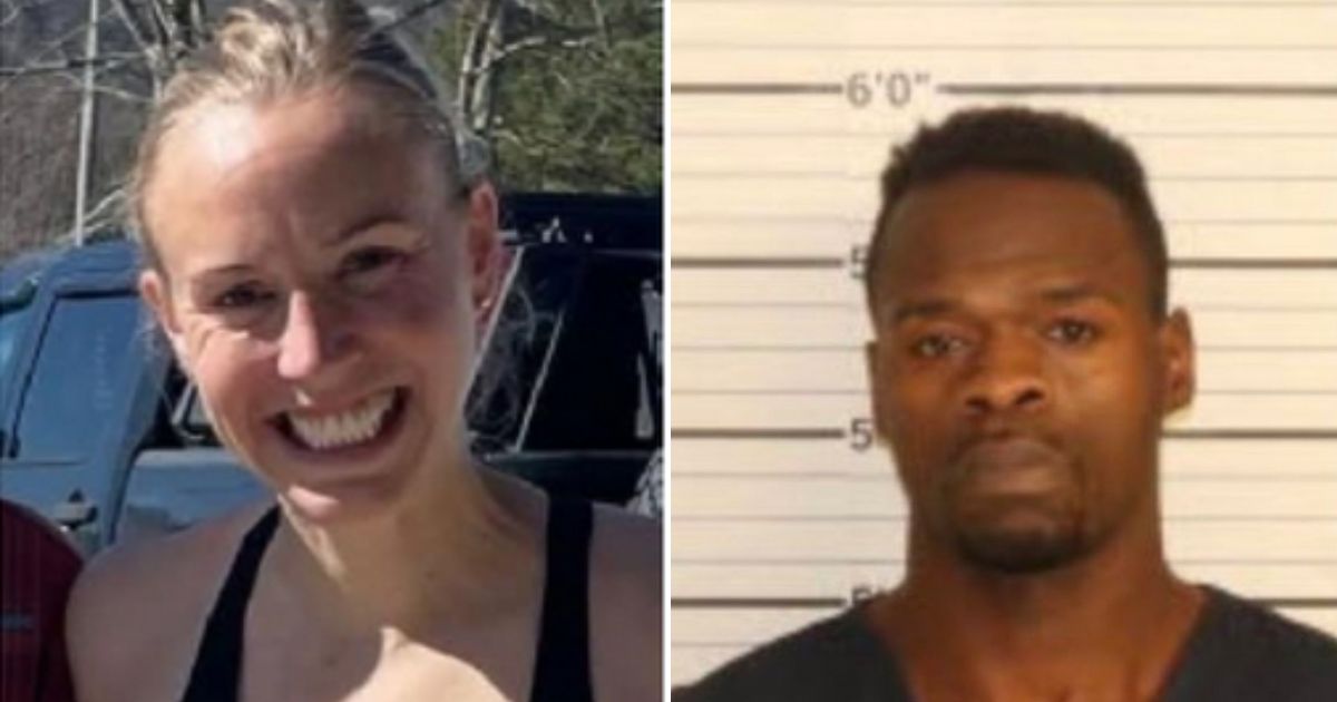 On Friday, Eliza Fletcher, left, was abducted while running in Memphis, Tennessee. On Sunday, Cleotha Abston was charged with kidnapping Fletcher, though she has not yet been found.