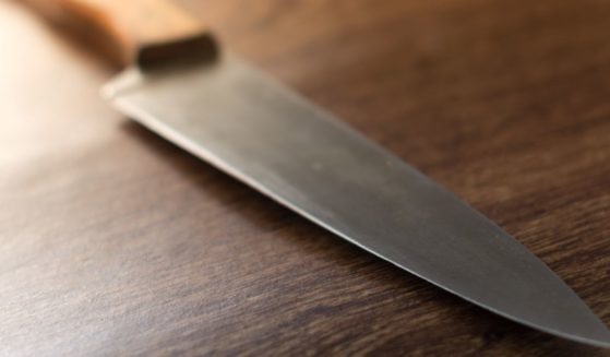A knife is seen in this stock image.
