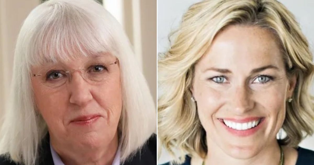 Democratic Senator Patty Murray of Washington, left, is in a tight race with Tiffany Smiley, right, according to a new poll.