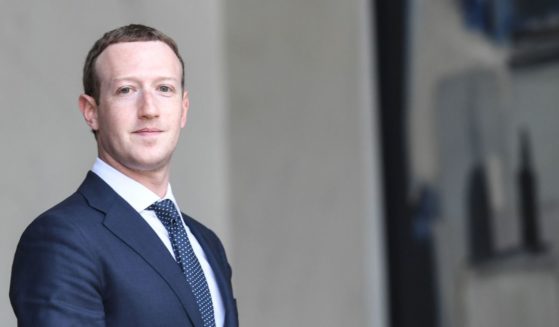 Facebook's CEO Mark Zuckerberg leaves the Elysee presidential palace, in Paris, on May 23, 2018.