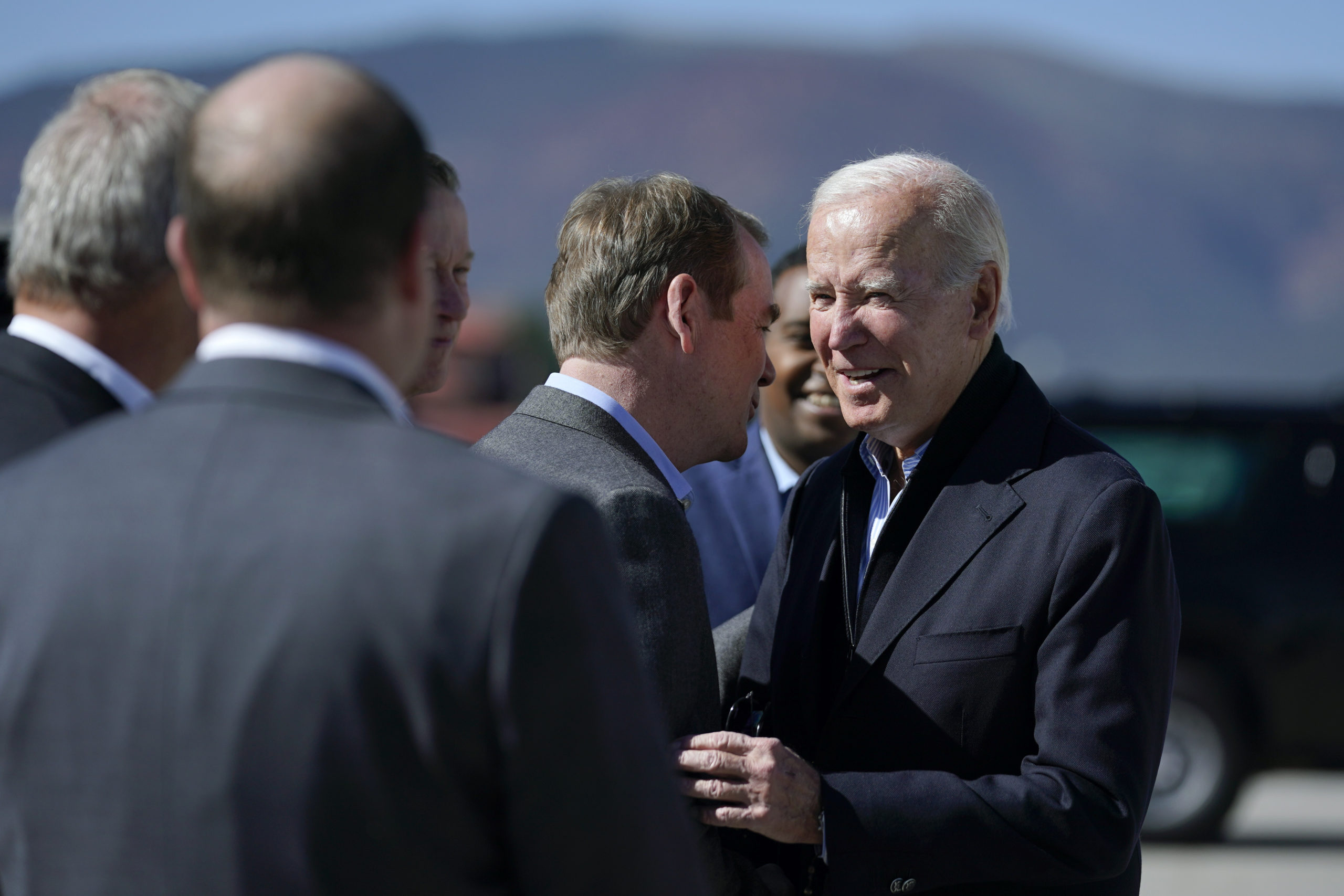 President Joe Biden was in Camp Hale near Leadville, Colorado, on Wednesday to designate the first national monument of his presidency.