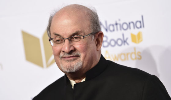 Author Salman Rushdie attends the 68th National Book Awards Ceremony and Benefit Dinner in New York City on Nov. 15, 2017.