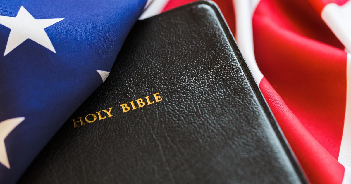 A Bible is seen in this stock image.