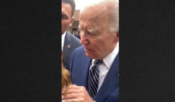 Biden reportedly had been speaking at a community college in California.