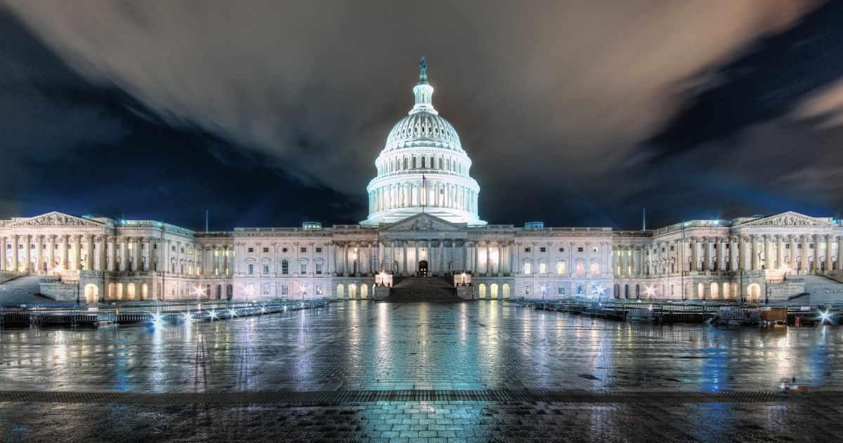The U.S. Capitol in Washington is seen at night. Democrats spent millions of dollars to help elect supposedly "far-right" Republican candidates in GOP primaries and thus improve their own chances in the general election.
