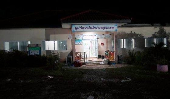 This day care center in Nongbua Lamphu, Thailand, was the scene of a mass shooting on Thursday.