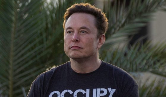 SpaceX CEO Elon Musk attends a T-Mobile and SpaceX joint event in Boca Chica Beach, Texas, on Aug. 25.