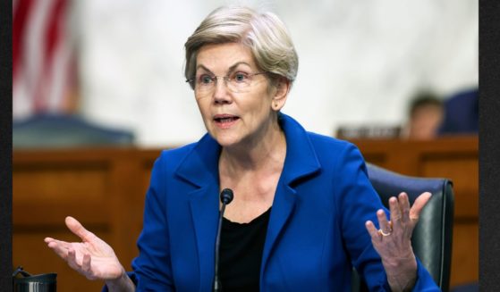 Massachusetts Democrat Sen. Elizabeth Warren, seen in a file photo from June, has had to endure some mocking responses after her post about"Indigineous Peoples Day.