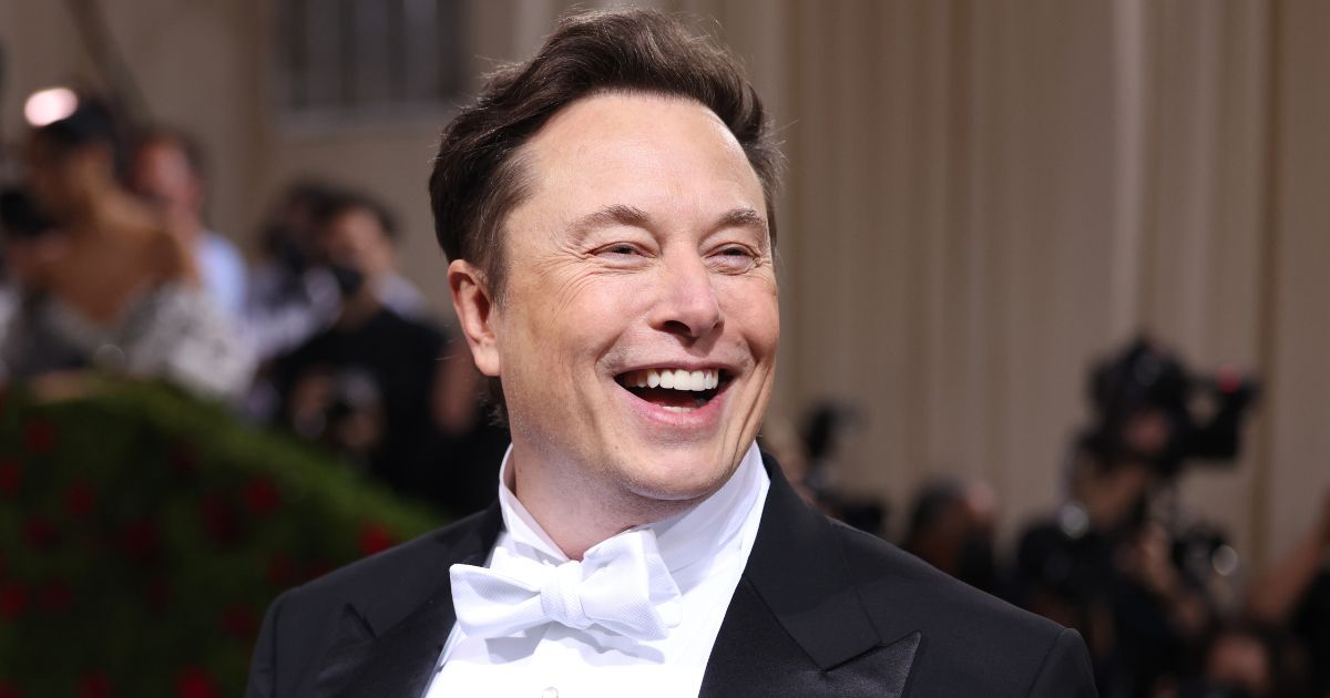 Elon Musk attends the Met Gala at the Metropolitan Museum of Art in New York on May 2.