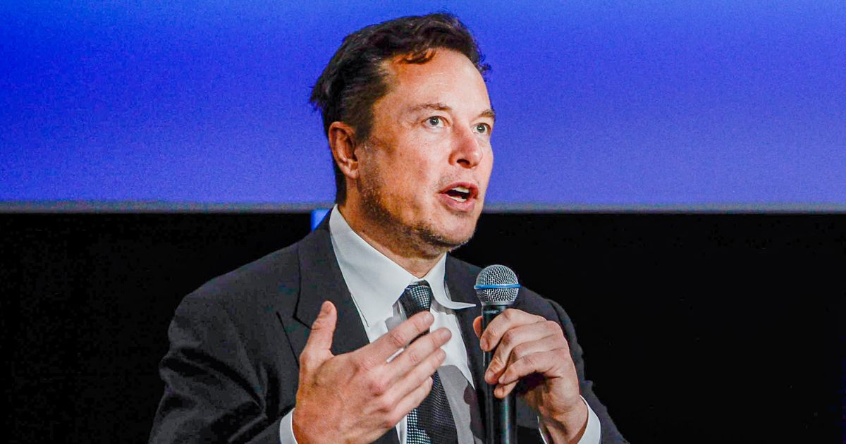 Billionaire Elon Musk speaks at the Offshore Northern Seas meeting in Stavanger, Norway on Aug. 29.