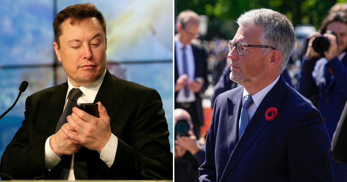 Elon Musk and Andriy Melnyk