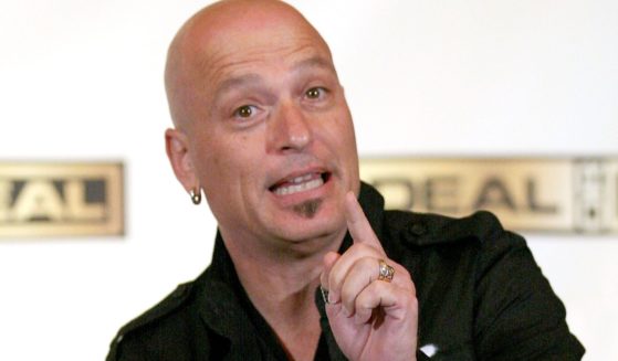 "Deal or No Deal" host Howie Mandel speaks during the NBC Universal portion of the Television Critics Association Press Tour held at the Beverly Hilton hotel in Beverly HIlls, California, on July 21, 2008.