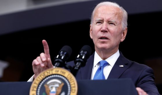 President Joe Biden gives remarks at the White House on Tuesday in Washington, D.C.