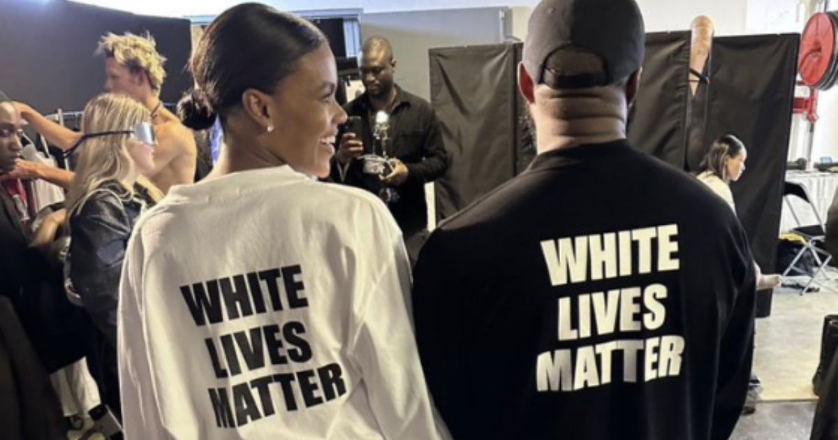 Kanye West, right, debuted a series of "White Lives Matter" shirts at Paris fashion show, sparking controversy, and now he has doubled down in a series of Instagram posts.