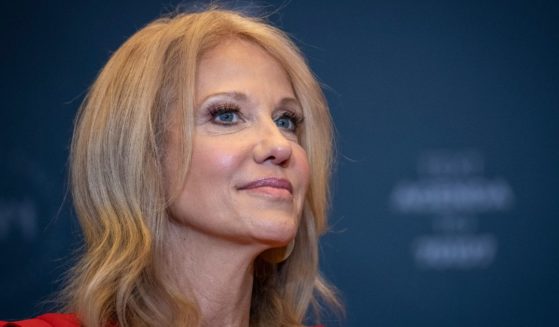 Kellyanne Conway, former adviser to former President Donald Trump, speaks during the America First Agenda Summit at the Marriott Marquis in Washington on July 26.