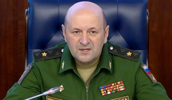 Lt. Gen. Igor Kirillov, seen in 2018, announced Monday that the Russian military's radiation, biological and chemical protection troops were being activated.