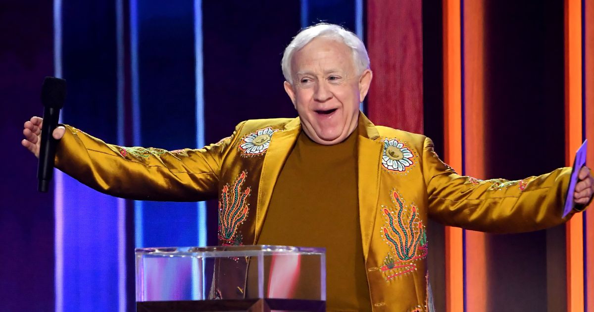 Leslie Jordan speaks onstage at the Academy of Country Music Awards in Nashville, Tennessee in April of 2021.