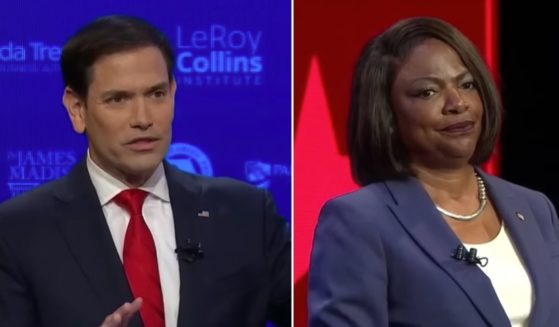 Republican Sen. Marco Rubio participated in a debate with Democratic Rep. Val Demings on Tuesday.