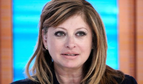 Maria Bartiromo hosts "Mornings With Maria" at Fox Business Network Studios on April 27 in New York City.