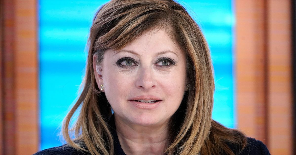 Maria Bartiromo hosts "Mornings With Maria" at Fox Business Network Studios on April 27 in New York City.