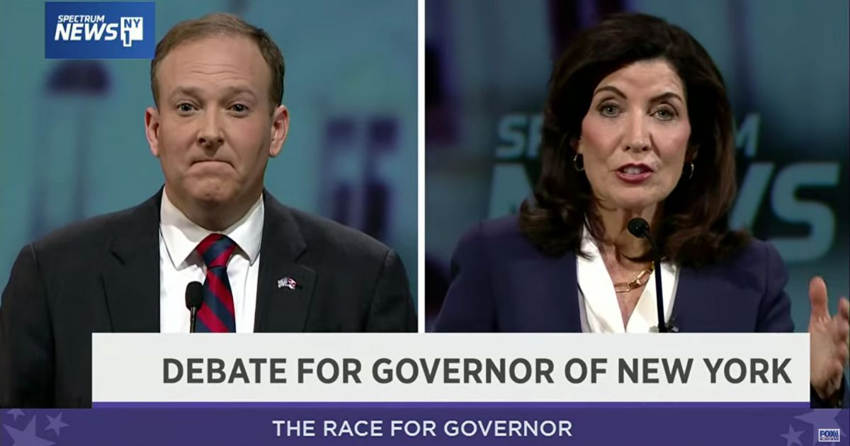 NY Gov. Kathy Hochul Accidentally Helps GOP Opponent Lee Zeldin with Puzzling Debate Comments – Look at His Face