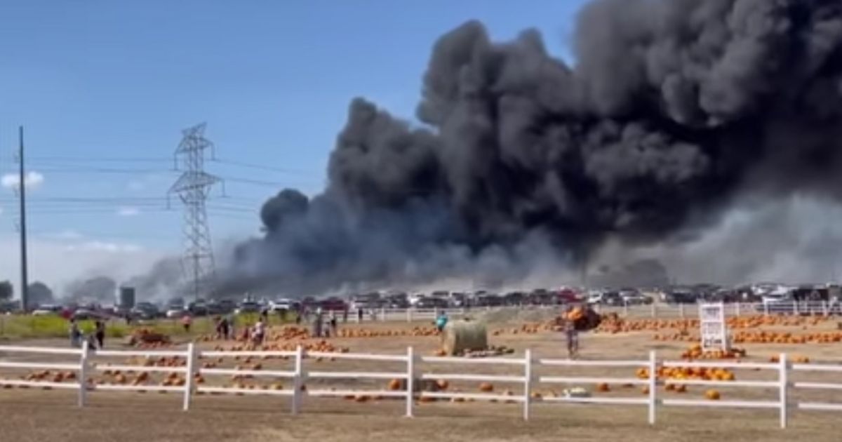 Authorities said 73 vehicles were destroyed in the fire.