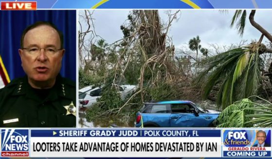 Sheriff Grady Judd speaking on Fox News