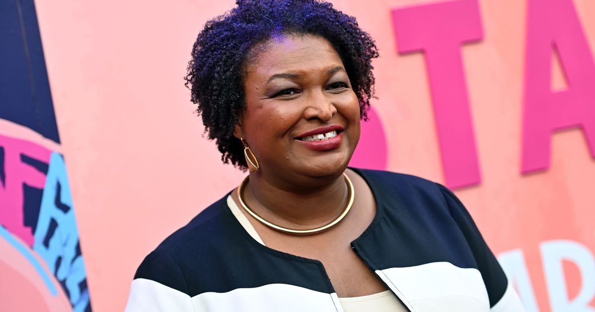 Georgia gubernatorial candidate Stacey Abrams attends the ONE MusicFest on Saturday in Atlanta.