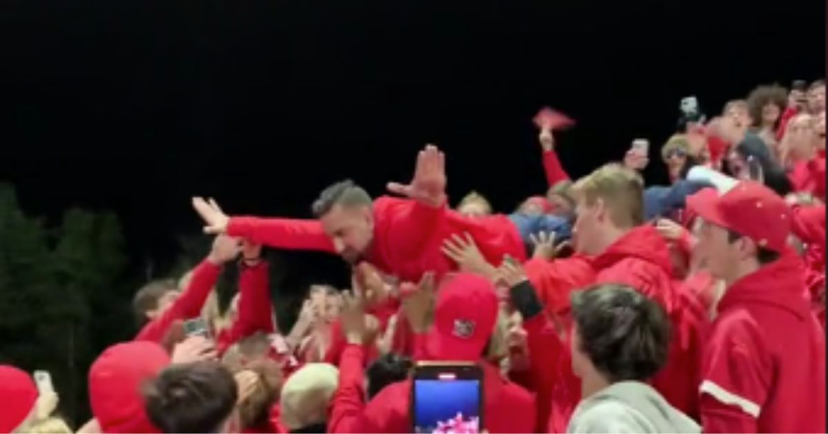 The superintendent of Baldwinsville Central School District was arrested after crowd surfing during a homecoming football game on Friday; he was pulled over for drunk driving.