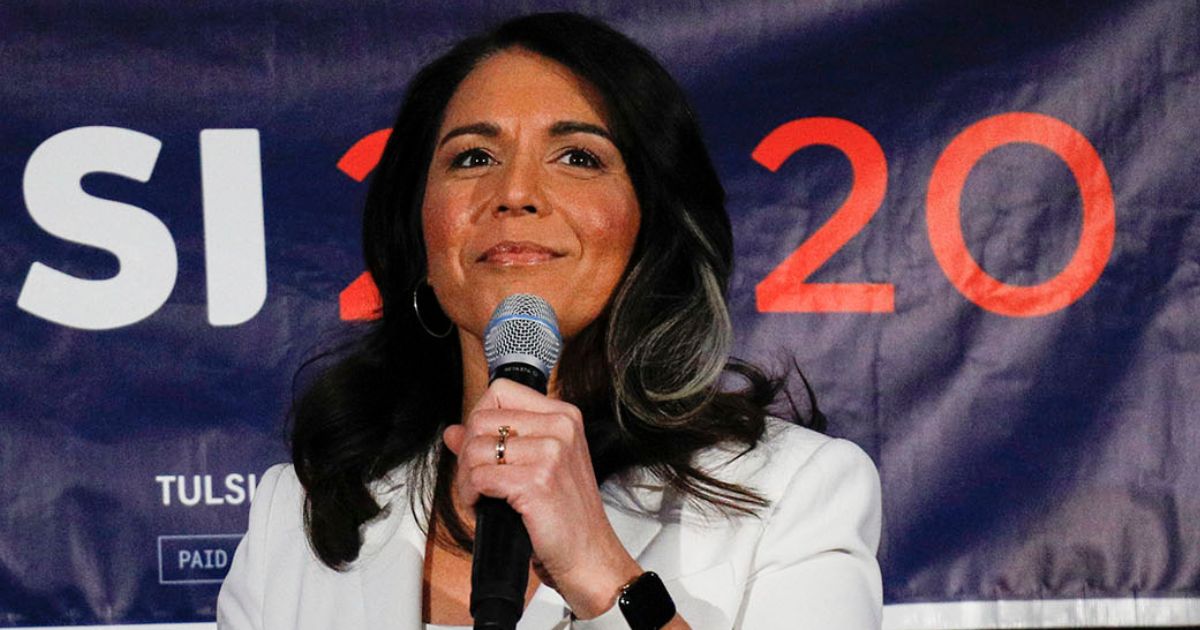 Just days after her break with the Democratic Party, former Rep. Tulsi Gabbard of Hawaii, seen in a file photo from 2020, is already seen as a strong contender for a GOP presidential campaign, according to news reports.