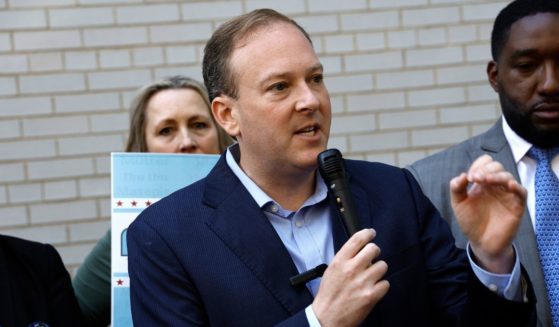 New York Rep. Lee Zeldin, the GOP candidate for governor in the Empire State in November's election, speaks in New York City on Friday.
