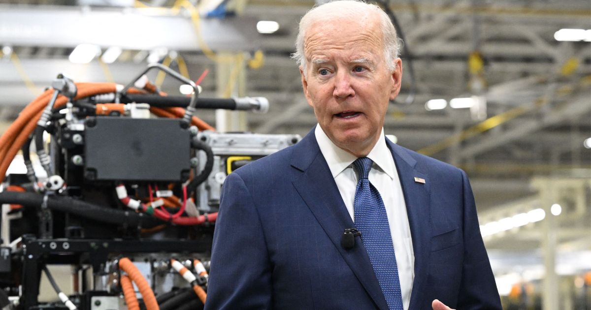President Joe Biden visits a Volvo plant in Hagerstown, Maryland, on Friday, where he uttered one of his most recent gaffes, indicating "Made in America" is two words.