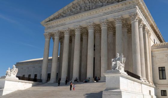 The U.S. Supreme Court is seen in Washington, D.C., on March 18.