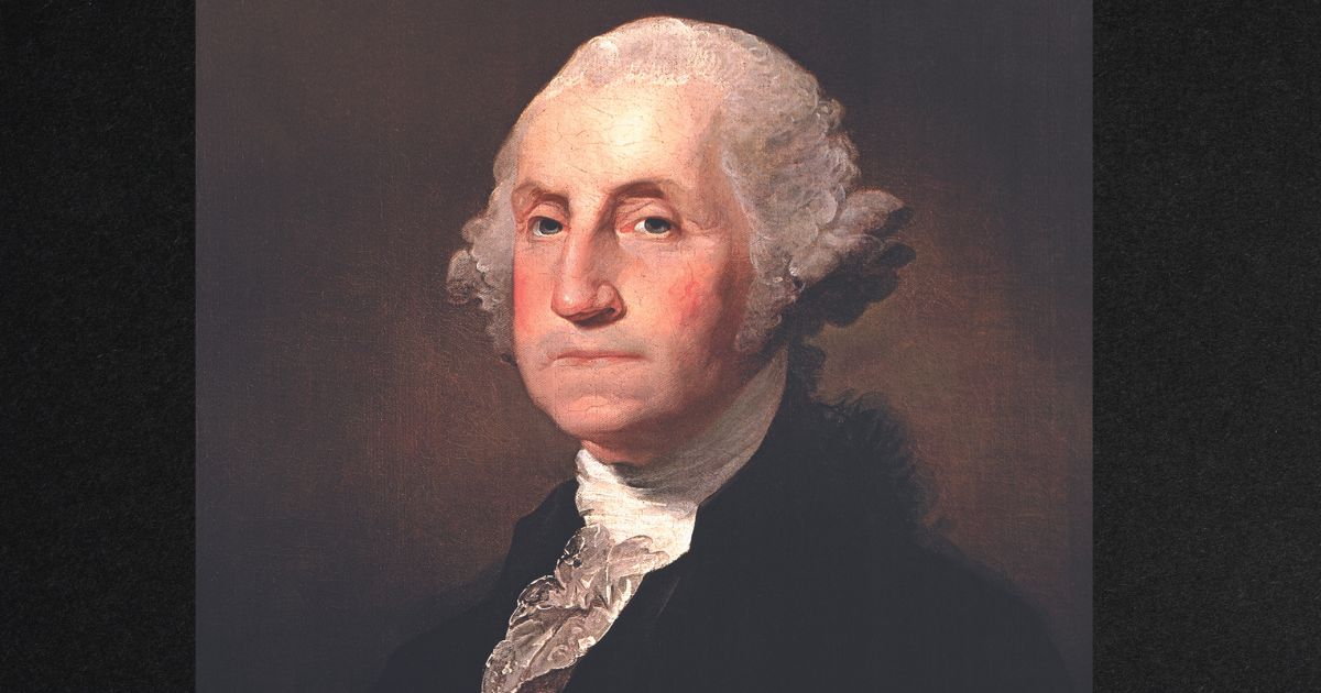 President George Washington believed the country had a lot to thank God for in 1789.