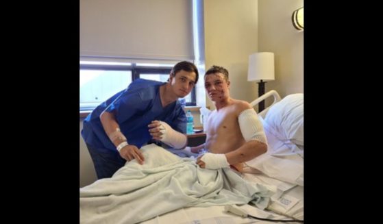Two college wrestlers from Northwest College survived a bear attack near Cody, Wyoming, on Saturday.