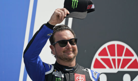 NASCAR Cup Series driver Kurt Busch, seen in a file photo from July, announced Saturday he will miss the rest of this season with a concussion and will not compete full-time in 2023.