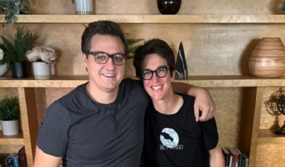 MSNBC hosts Chris Hayes and Rachel Maddow.