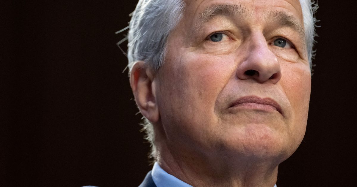 Jamie Dimon, Chairman and CEO of JPMorgan Chase, testifies during a Senate Banking, Housing and Urban Affairs Committee Hearing on the Annual Oversight of the Nation's Largest Banks in Washington, D.C., on Sept. 22.