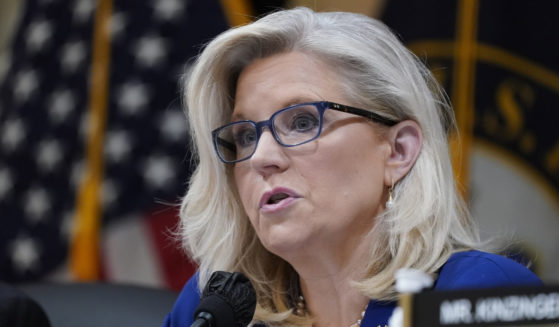Vice Chair Liz Cheney speaks as the House select committee investigating Jan. 6 incursion on the U.S. Capitol Hill in Washington, D.C., on Oct 13.