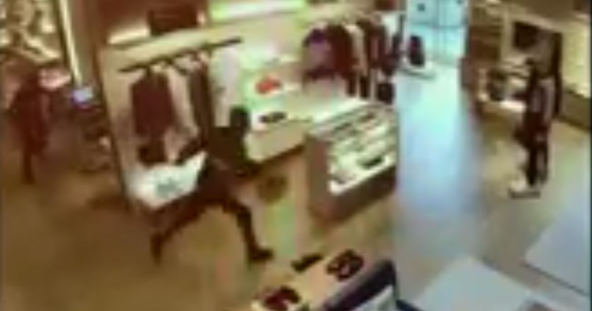 Watch: Thief Thinks He’s Escaping With k of Goods, Stopped Dead in His Tracks When Window Knocks Him Out Cold