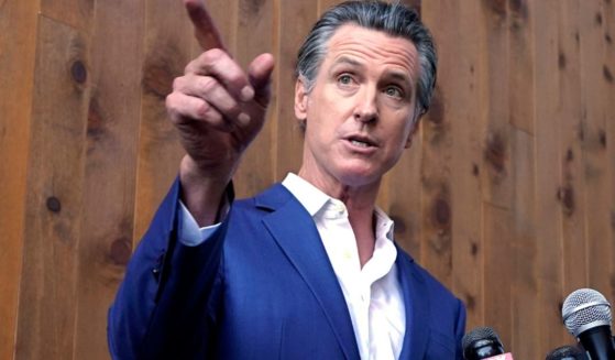 California Gov. Gavin Newsom said on Friday that he will call a special session of the state Legislature on Dec. 5, to pass a new tax on oil companies in response to high gas prices, while talking to reporters in Sacramento, California.
