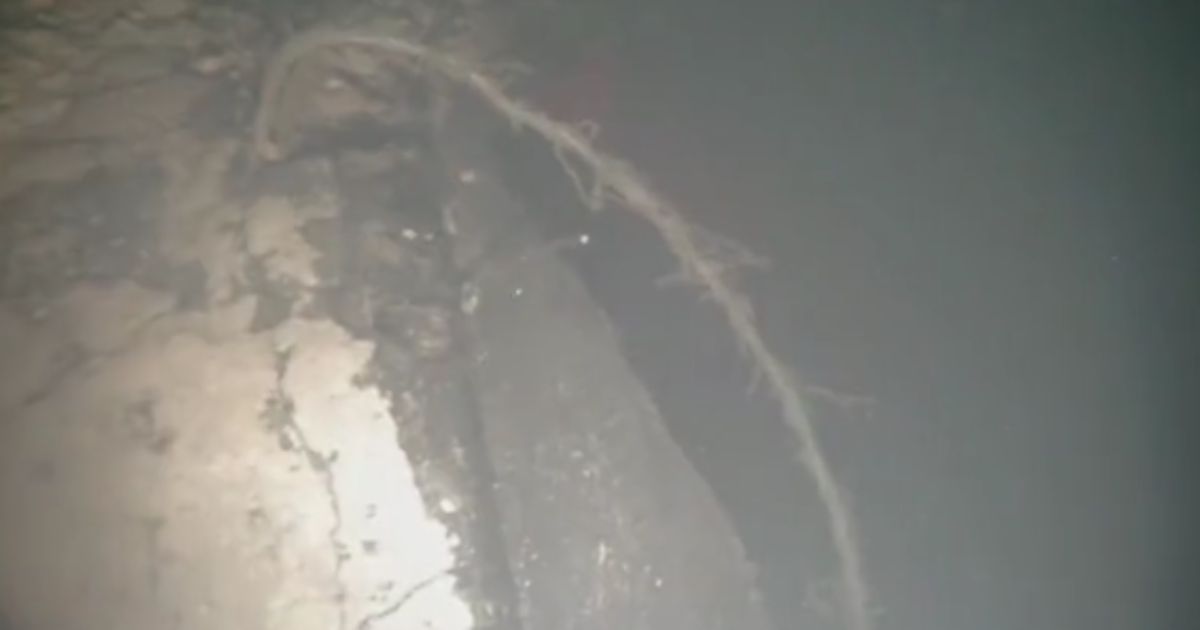 Watch: New Underwater Footage of Nord Stream Pipeline Shows Exactly What Caused the Leak